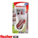 fischer DuoPower 10x50 RH G N K nagy körkampóval, fehér (2 darab)