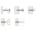 fischer FID-R szigetelőanyag dübel (M10 menettel)