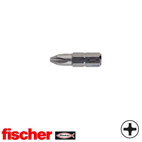 fischer FPB PH2 Profi-bit  bitfej 1/4" (PH2, 25mm)