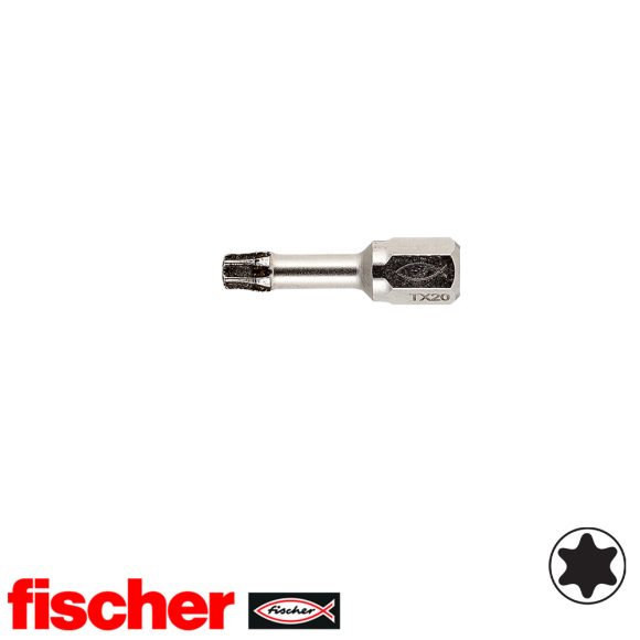 fischer FDB T20 DIAMANT bitfej 1/4" - (TX20, 25mm)