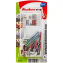 fischer EasyHook kampó + DuoPower 5x25 (8 darab)
