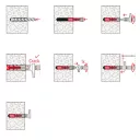 fischer EasyHook kampó + DuoPower 6x30 (6 darab)