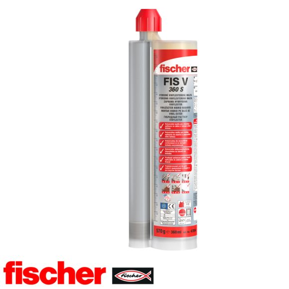 fischer FIS V 360 S injektáló ragasztó 360 ml