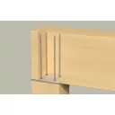 fischer Power-Full FPF II CHTF 8x220 végigmenetes szerkezetépítő csavar (hengeres fej, TX)