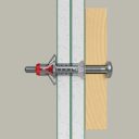 fischer 572925 DuoHM 6x55 S TX üreges 2K fém-nylon dübel