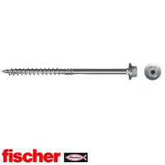   fischer Power-Fast FPF-HT 10x100 ZPP szerkezetépítő csavar (peremes hatlapfejű, RM TX)