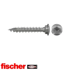   fischer FJS-LT 7,0x40 A2F oszlopcsavar központosító fejjel (korrózióálló acél A2)
