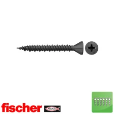   fischer FSN-TPGM 3,9x30 PHF tárazott gipszkarton csavar HiLo menettel (fermacell) (kis süllyesztett fejű, foszfátozottzott, PH)