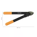 Fiskars PowerGear L31 (S) műanyag fogaskerekes ágvágó olló, rávágó - 38,7 cm (max Ø 35 mm)