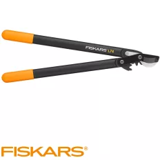   Fiskars PowerGear L74 (M) műanyag fogaskerekes ágvágó olló, mellévágó, horgos fejű - 55 cm (max Ø 38 mm)