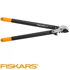   Fiskars PowerGear L77 (L) műanyag fogaskerekes ágvágó olló, rávágó - 69 cm (max Ø 50 mm)