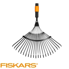 Fiskars QuikFit fém lombseprű fej - 43 cm