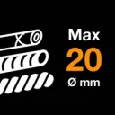 Fiskars SP45 újjvédő kerti olló