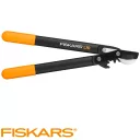 Fiskars PowerGear L70 (S) műanyag fogaskerekes ágvágó olló, mellévágó, horgos fejű - 45 cm (max Ø 38 mm)