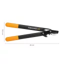 Fiskars PowerGear L70 (S) műanyag fogaskerekes ágvágó olló, mellévágó, horgos fejű - 45 cm (max Ø 38 mm)