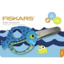 Fiskars állatos gyermekolló, 13 cm - hal
