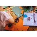 Fiskars állatos gyermekolló, 13 cm - katicabogár