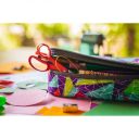 Fiskars balkezes gyermekolló, 13 cm - piros