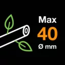 Fiskars SmartFit L86 teleszkópos ágvágó olló, mellévágó, 66-90 cm (max Ø 40 mm)