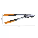 Fiskars PowerGearX (M) fém fogaskerekes ágvágó olló, mellévágó - 64 cm (max Ø 50 mm)
