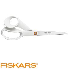 Fiskars FF általános olló - 21 cm, fehér