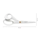 Fiskars FF általános olló - 21 cm, fehér