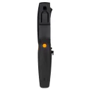 Fiskars 1023617 építőipari kés tokba épített élezővel - 21 cm (9 cm pengehossz)