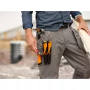 Fiskars 1023618 általános kés tokba épített élezővel - 21 cm (9 cm pengehossz)