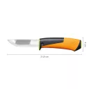 Fiskars 1023619 épületgépészeti kés tokba épített élezővel - 22 cm (9 cm pengehossz)