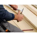 Fiskars 1023619 épületgépészeti kés tokba épített élezővel - 22 cm (9 cm pengehossz)