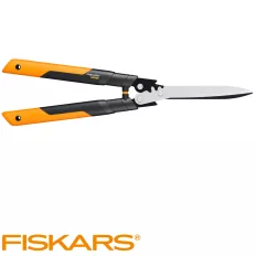   Fiskars PowerGearX HSX92 fém fogaskerekes sövénynyíró olló - 63 cm