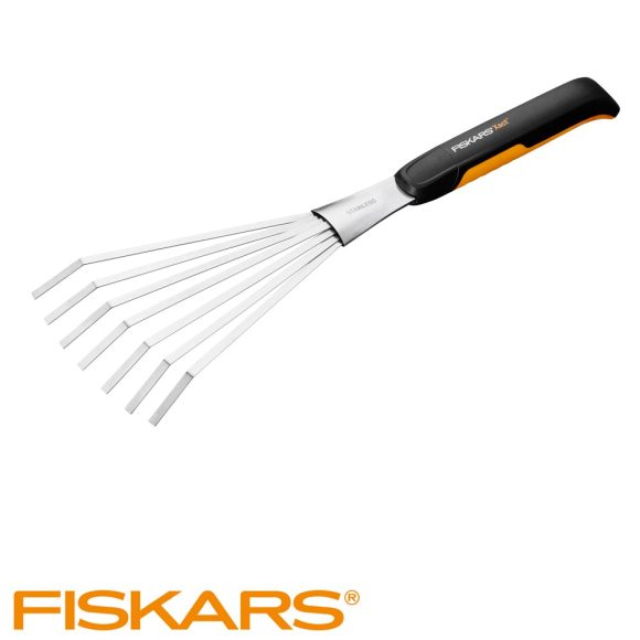 Fiskars Xact kézi gereblye (rozsdamentes acél)