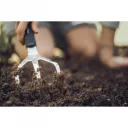 Fiskars Xact talajlazító (rozsdamentes acél)