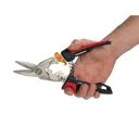 Fiskars 1027209 PowerGear Aviation lemezvágó olló, bal - 25 cm