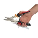 Fiskars 1027209 PowerGear Aviation lemezvágó olló, bal - 25 cm