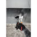 Fiskars 1027211 PowerGear Aviation lemezvágó olló offset, bal - 25 cm