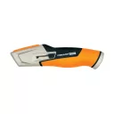 Fiskars 1027223 CarbonMax visszahúzható pengekés (trapézpengés)