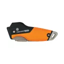 Fiskars 1027224 CarbonMax összecsukható pengekés (trapézpengés)