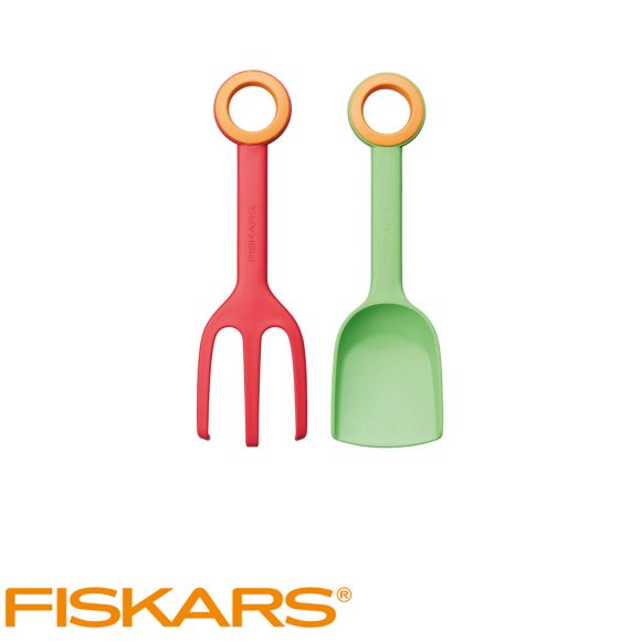 Fiskars MyFirstFiskars ültetőkanál és talajlazító készlet (2 db-os)