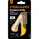 Fiskars X-series K80 összecsukható betakarító kés - 17,8 cm (7,7 cm pengehossz)
