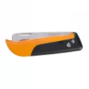 Fiskars X-series K80 összecsukható betakarító kés - 17,8 cm (7,7 cm pengehossz)