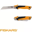 Fiskars PowerTooth összecsukható fűrész, 19 tpi - 15 cm fűrészlap