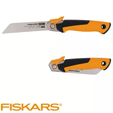   Fiskars PowerTooth összecsukható fűrész, 19 tpi - 15 cm fűrészlap