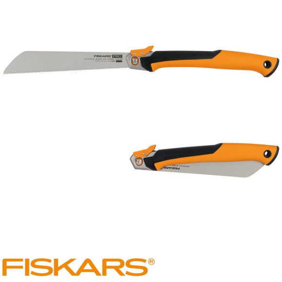 Fiskars PowerTooth összecsukható fűrész, 13 tpi - 25 cm fűrészlap