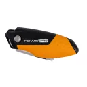 Fiskars 1062939 CarbonMax kompakt összecsukható pengekés (trapézpengés)