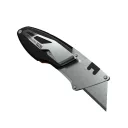 Fiskars 1062939 CarbonMax kompakt összecsukható pengekés (trapézpengés)
