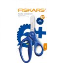 Fiskars tompa hegyű gyermekolló, 13 cm - kék