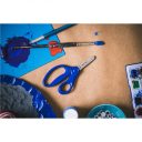 Fiskars tompa hegyű gyermekolló, 13 cm - kék