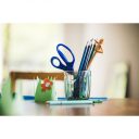 Fiskars tompa hegyű gyermekolló, 13 cm - kék