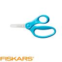 Fiskars tompa hegyű gyermekolló, 13 cm - türkiz